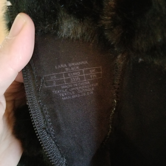 Stuart weitzman girls size 2 boot fur - Picture 5 of 5